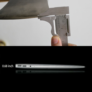 Illustration for article titled The MacBook Air Is Thinner Than an Axe Blade*